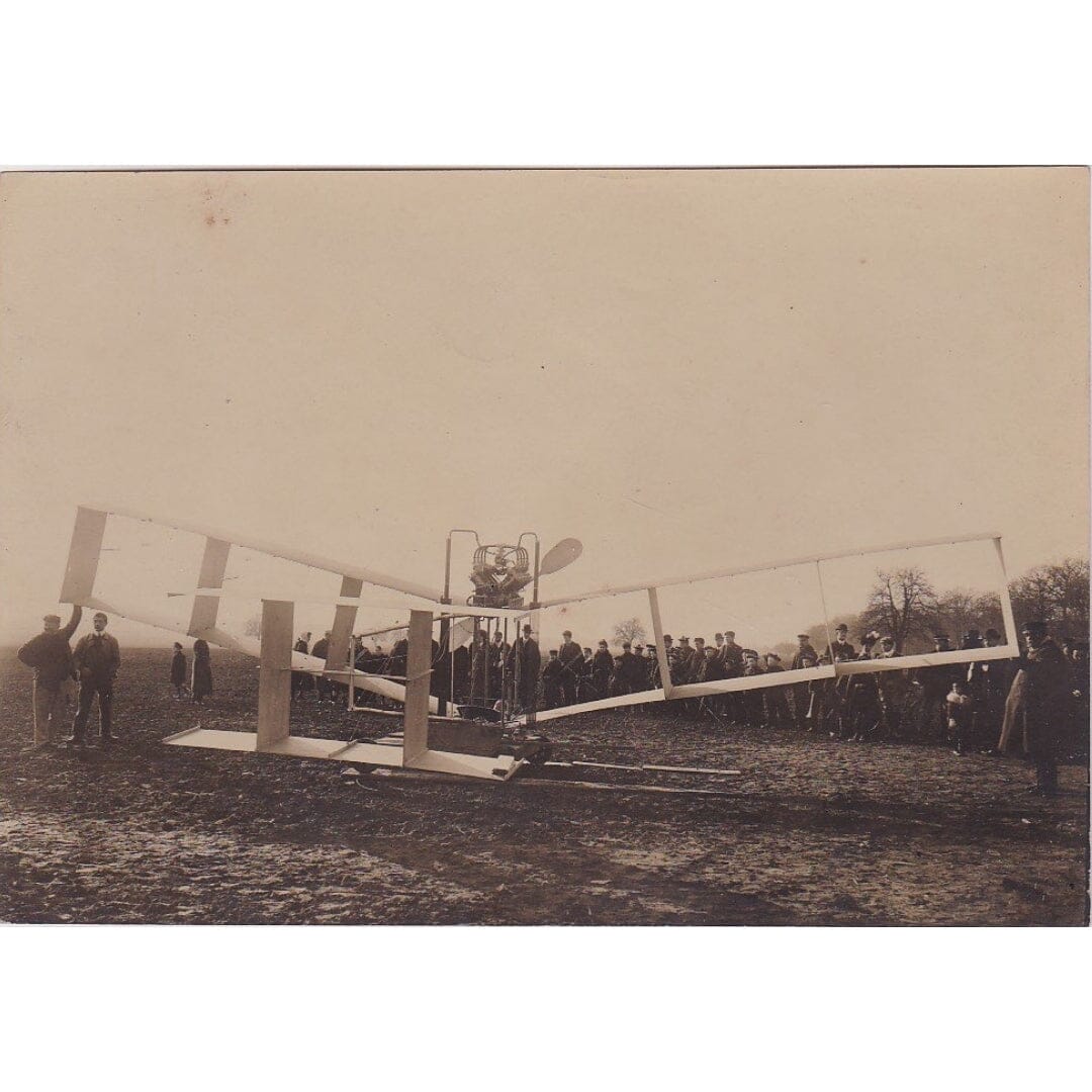 Fotografias originais, de época, do número 15, de Alberto Santos Dumont (1907) Fotografias Com certificado de autenticidade e garantia