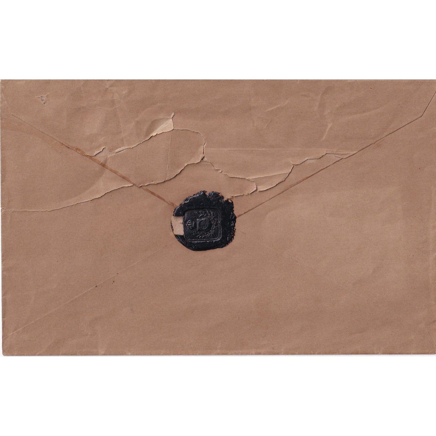 Carta manuscrita de Dom Pedro II (1880) Cartas Com certificado de autenticidade e garantia