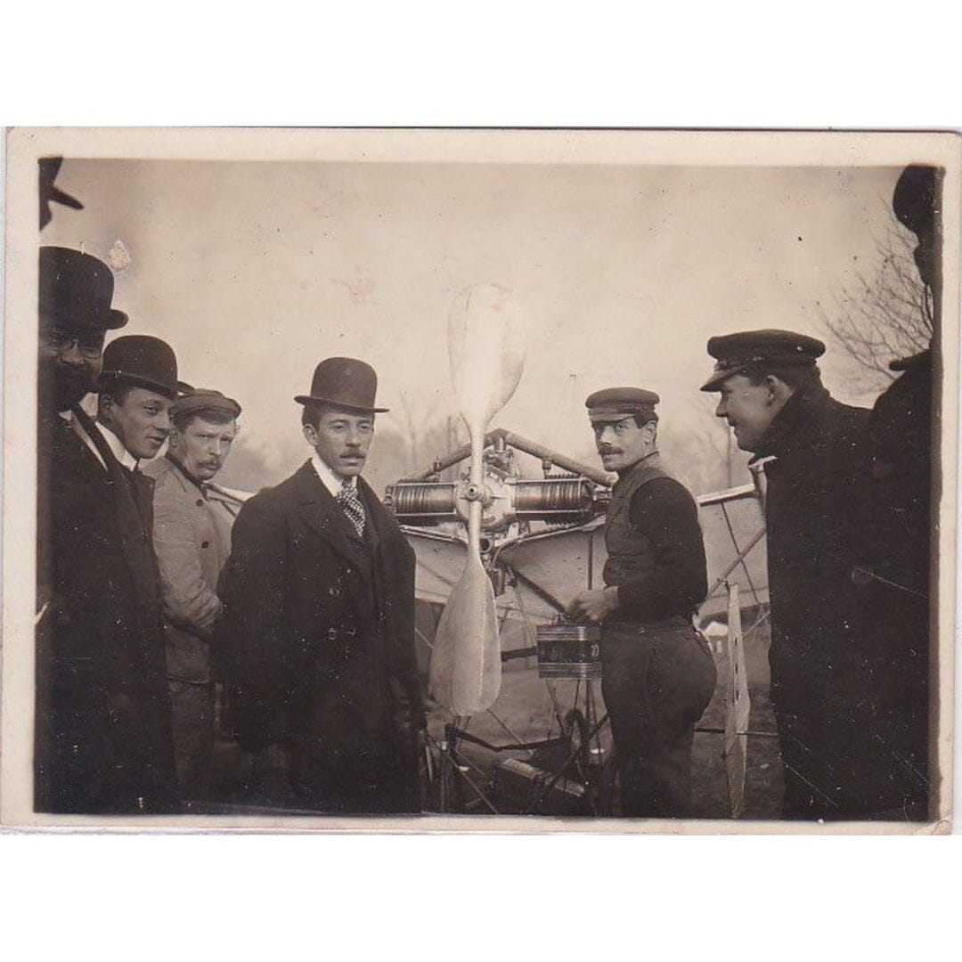 Original period photographs of the Demoiselle, by Alberto Santos