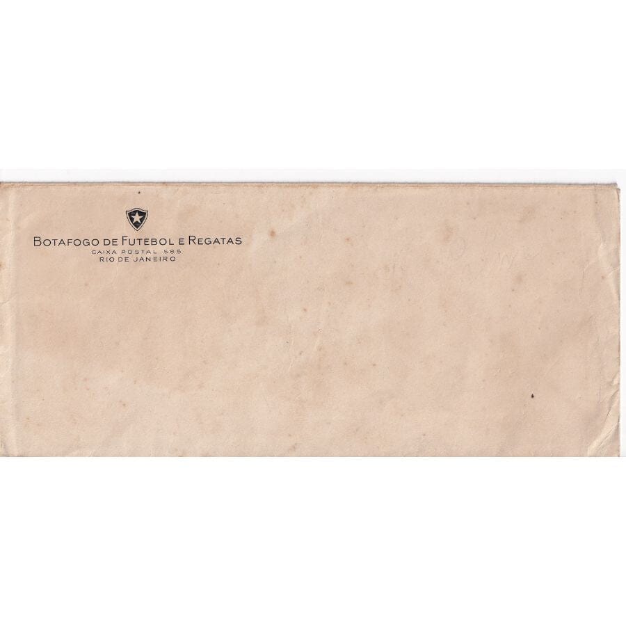 Autógrafos de Garrincha e Quarentinha (1950s) Autógrafos e dedicatórias Com certificado de autenticidade e garantia