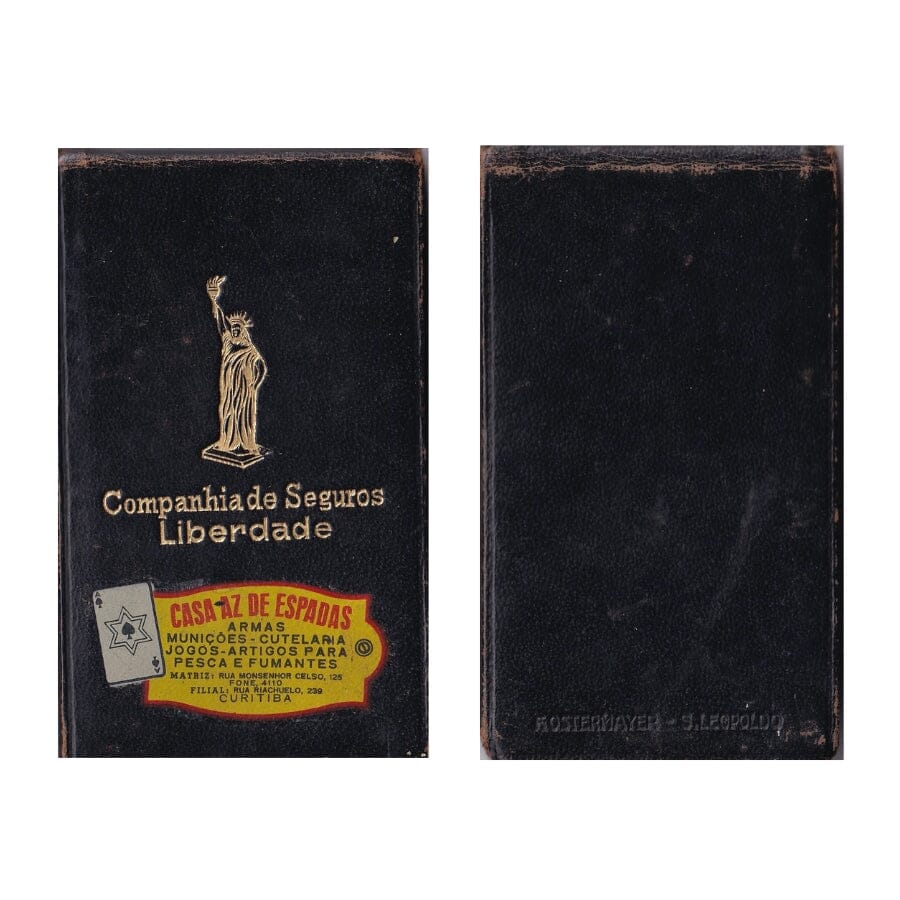 Caderno de autógrafos do Flamengo (1953) Autógrafos e dedicatórias Com certificado de autenticidade e garantia