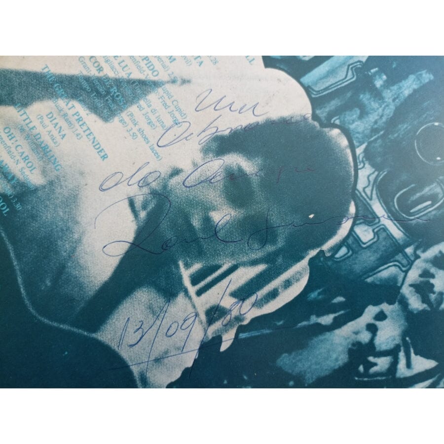 Dedicatória de Raul Seixas (1980) Autógrafos e dedicatórias Com certificado de autenticidade e garantia
