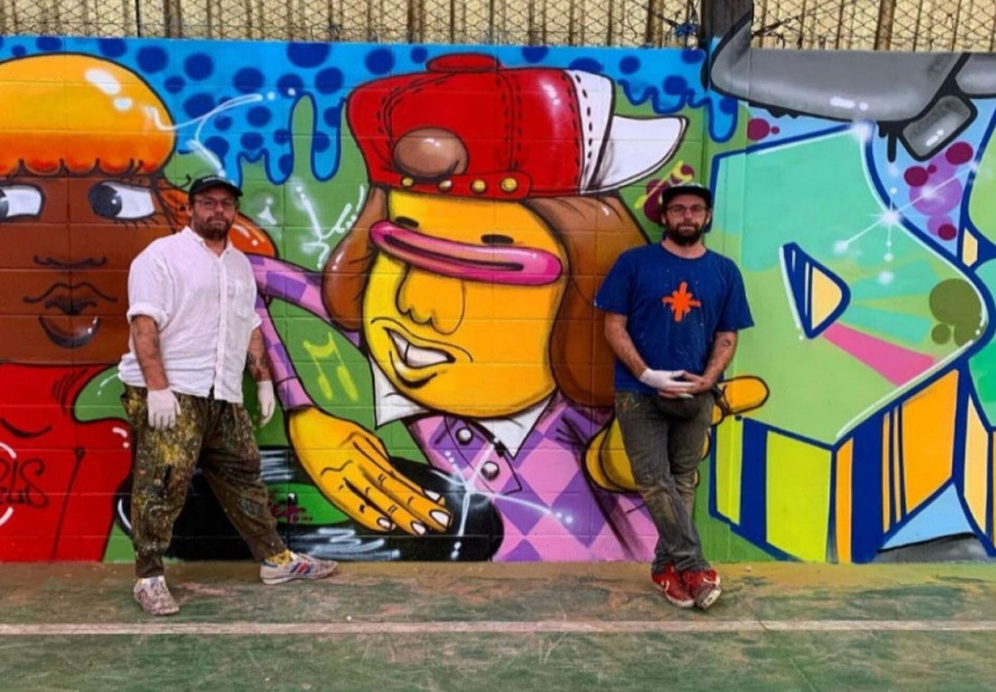 Os Gêmeos | Autógrafos e desenhos