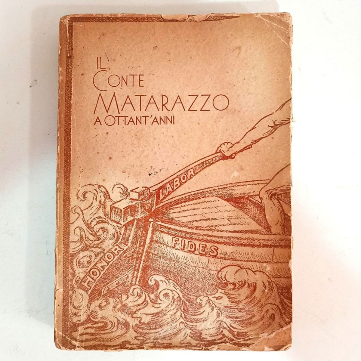 Livro com dedicatória manuscrita do Conde Francisco Matarazzo (1934) Livros autografados Com certificado de autenticidade e garantia 