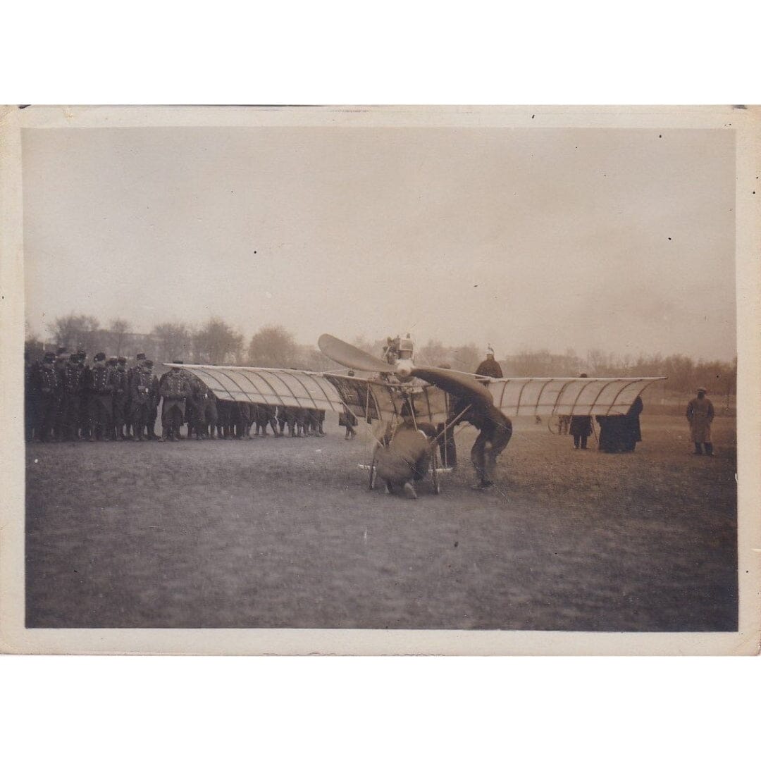 Original period photographs of the Demoiselle, by Alberto Santos
