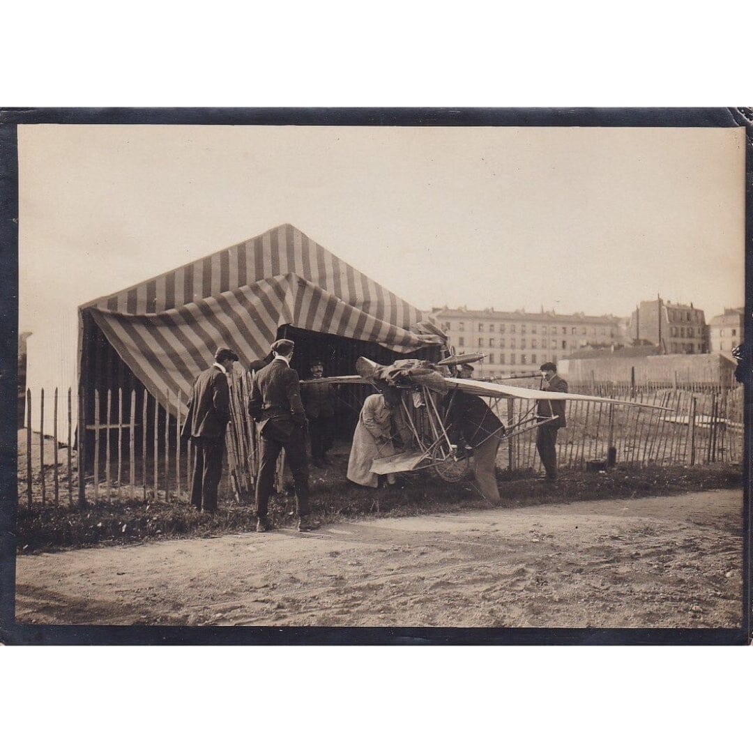 Original period photographs of the Demoiselle, by Alberto Santos