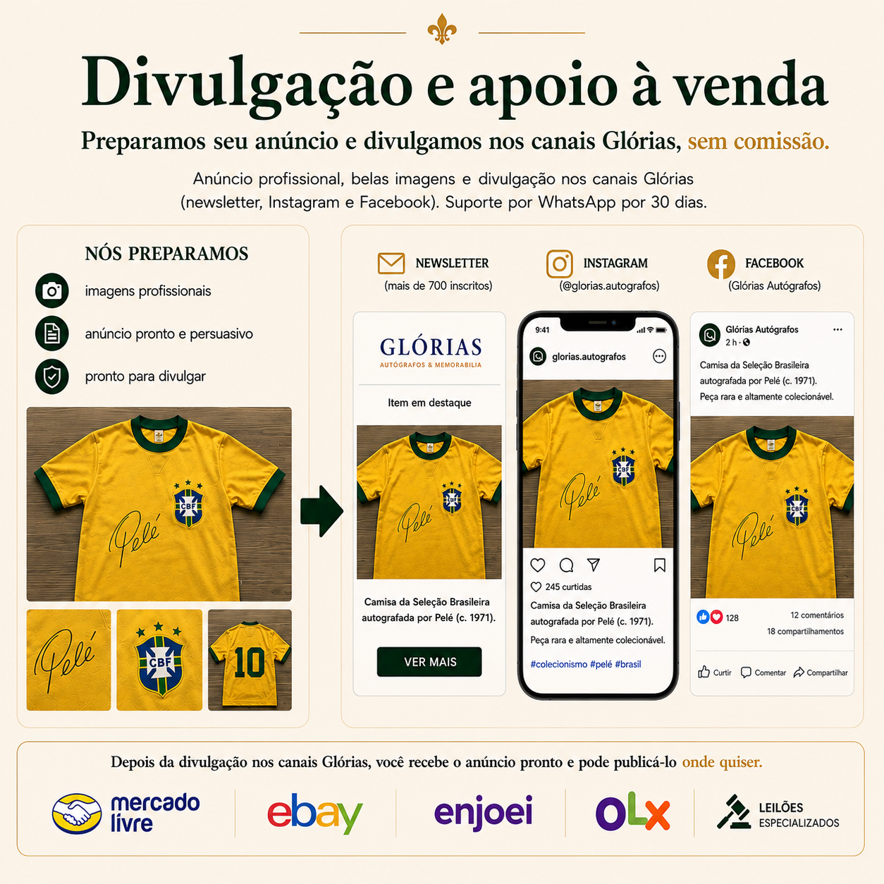 Divulgue sua peça para um público qualificado, sem comissão