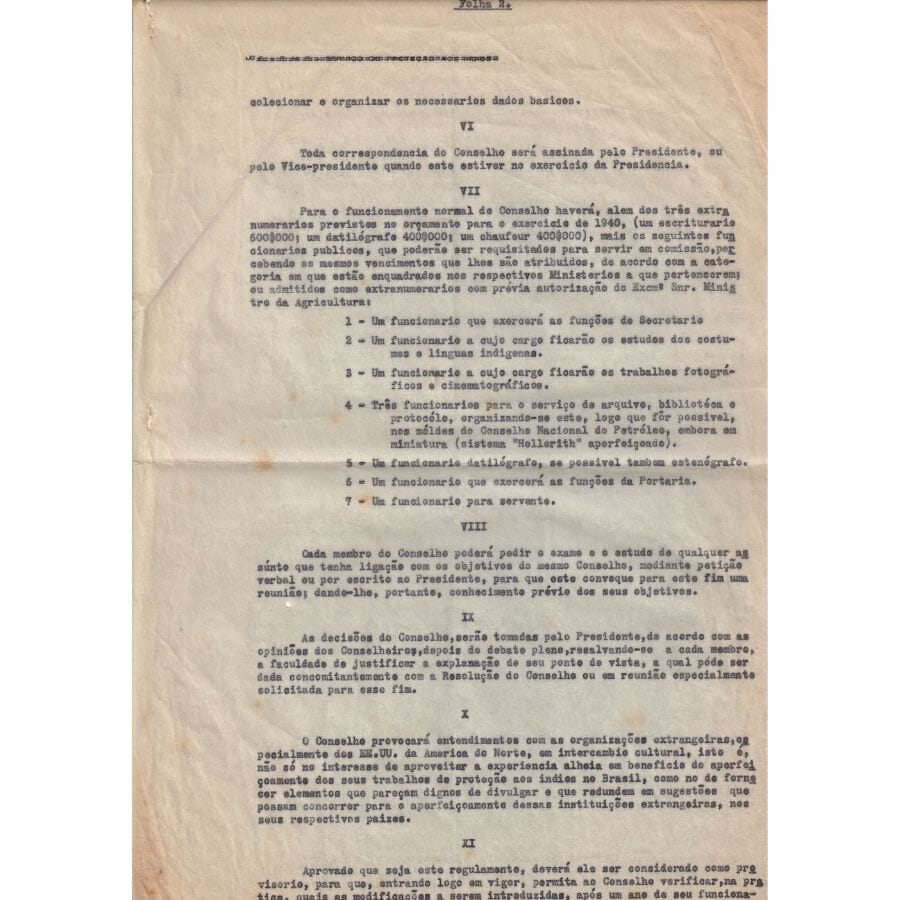 Assinatura do Marechal Rondon (1910) Com certificado de autenticidade e garantia 