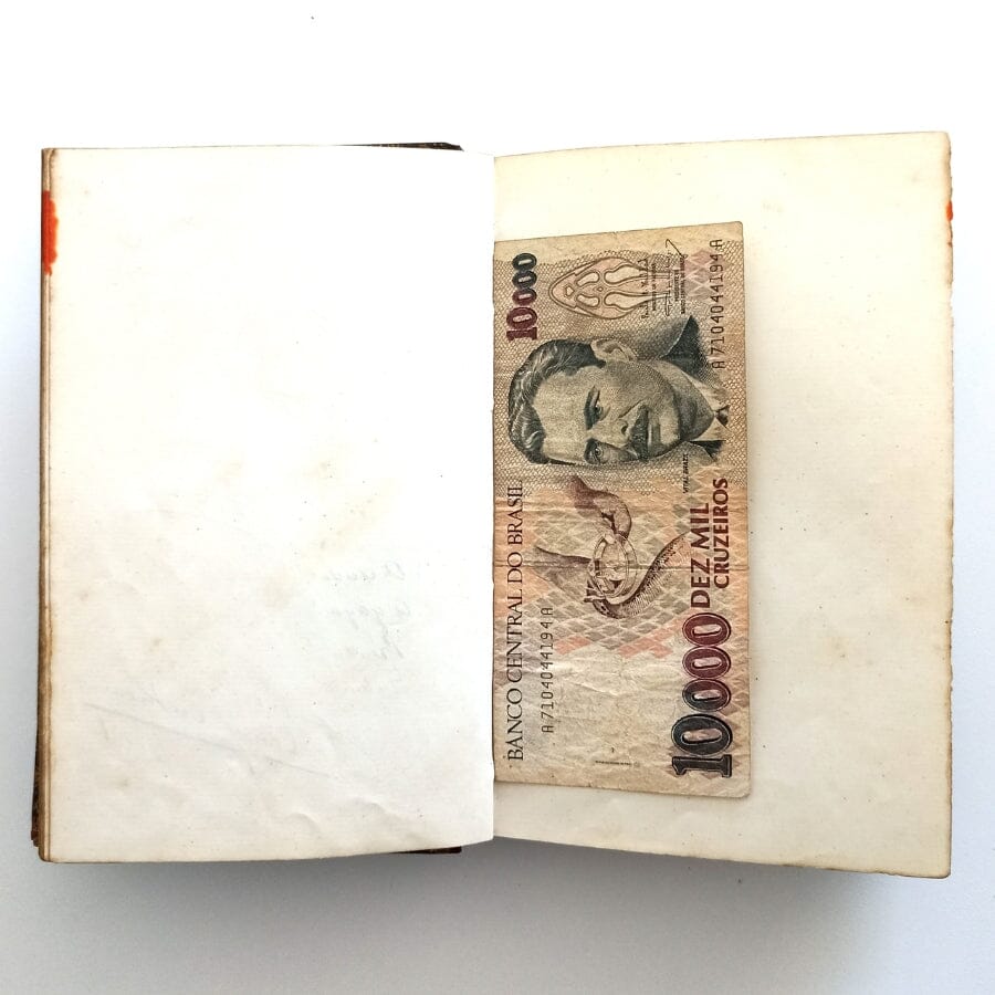 Caderno de autógrafos com dedicatória de Alberto Santos Dumont (anos 1910-1916) Autógrafos e dedicatórias Com certificado de autenticidade e garantia 