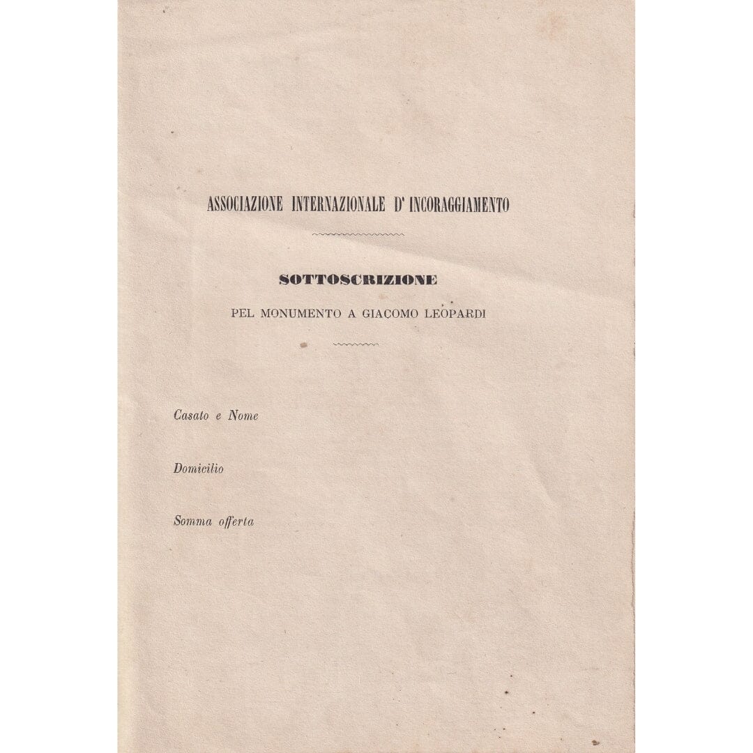Carta de homenagem italiana à Princesa Isabel pela Lei Áurea (1888) Cartas Com certificado de autenticidade e garantia 