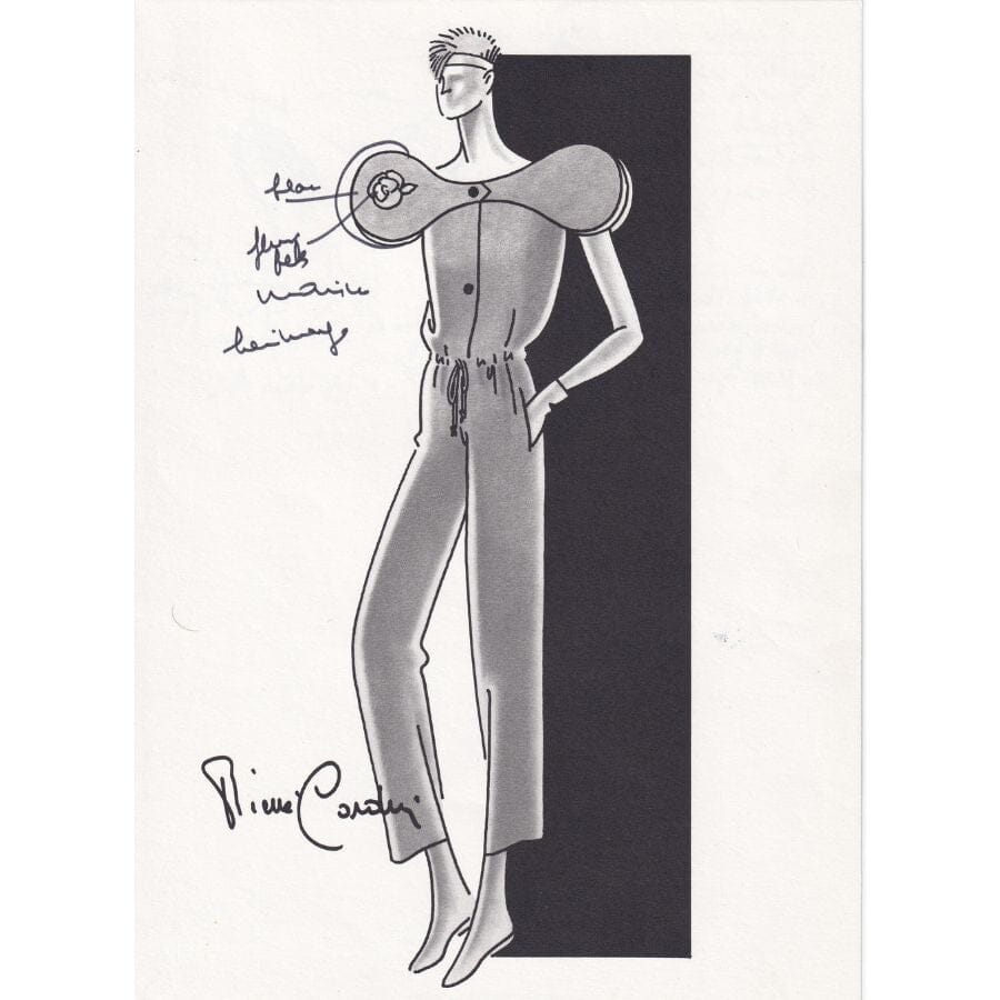 Pierre Cardin's Handwritten Fashion Notes (1983)