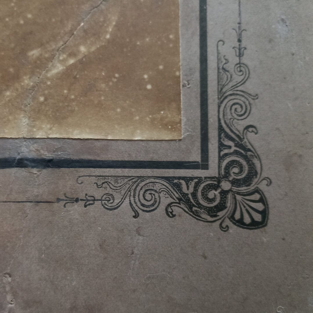 Grande fotografia da fazenda Santa Thereza com imigrantes italianos (1890-1910) Fotografias Com certificado de autenticidade e garantia 