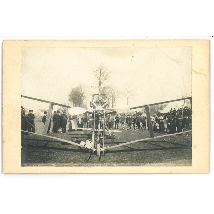 Fotografias inéditas de Santos Dumont com o número 15 (1907) Autógrafos e dedicatórias Com certificado de autenticidade e garantia 