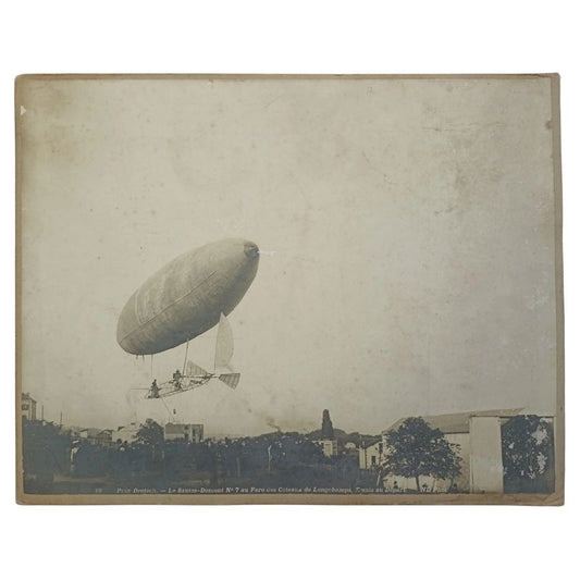 Fotografias inéditas de Alberto Santos Dumont (1904) Fotografias Com certificado de autenticidade e garantia 