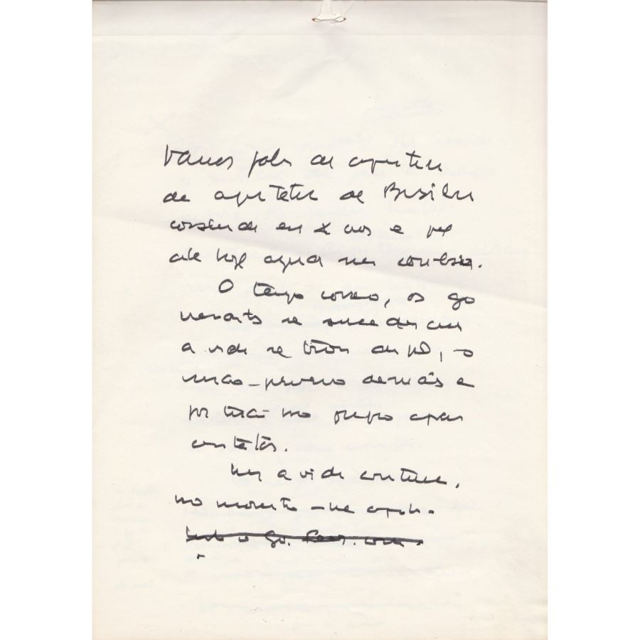 Textos e desenhos de Oscar Niemeyer (anos 2000) Cartas Com certificado de autenticidade e garantia 