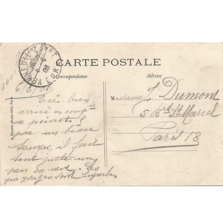 Documentos da família de Alberto Santos Dumont Cartas Com certificado de autenticidade e garantia 