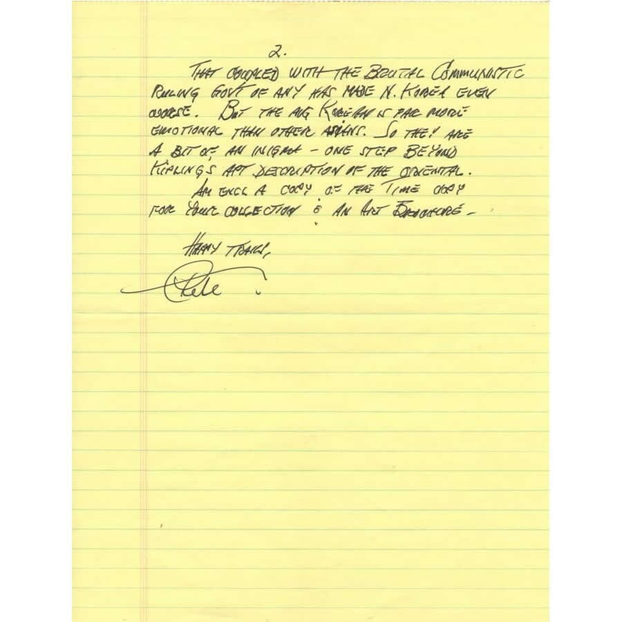 Carta manuscrita do Pelé, Ministro dos Esportes do Brasil (1998) Cartas Com certificado de autenticidade e garantia 