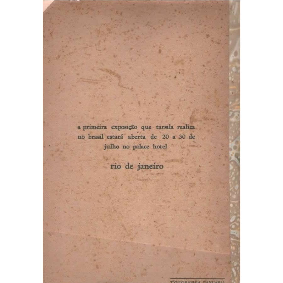 Catálogo de Tarsila Do Amaral (1929) Livros Com certificado de autenticidade e garantia 