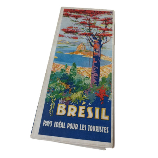 Folheto túristico do Brasil (1936) Livros Com certificado de autenticidade e garantia 