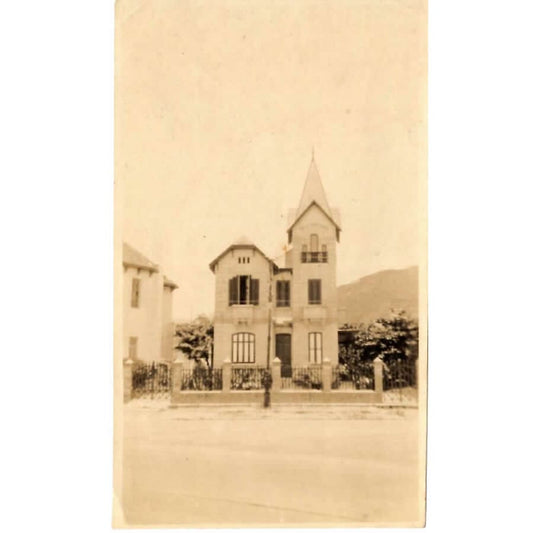 Fotografia original de uma casa no bairro de Ipanema (1927) Fotografias Com certificado de autenticidade e garantia 