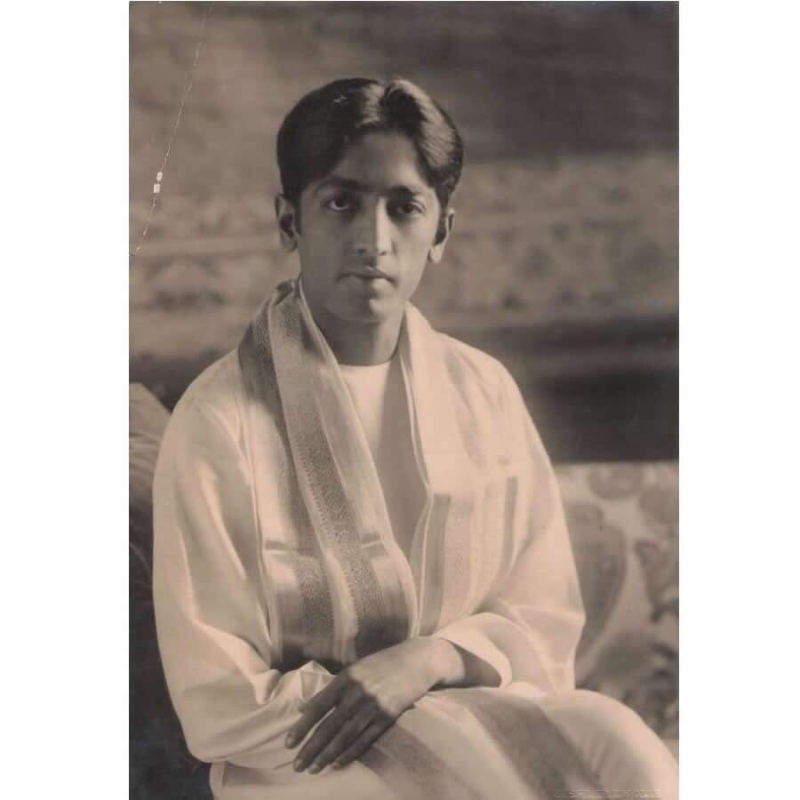 Duas fotografias antigas de Krishnamurti (anos 1920) Fotografias Com certificado de autenticidade e garantia 